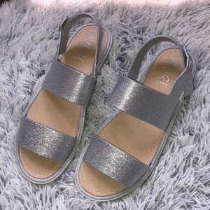 Glitter sandals